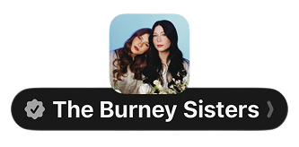 You'll be messaging The Burney Sisters